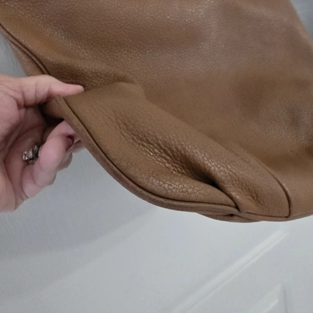 Tory Burch Tan Leather Crossbody Bag